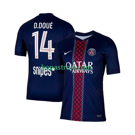 Billiga Fotbollströjor Paris Saint-Germain Desire Doue 14 Hemma tröja 2025/26 Kortärmad